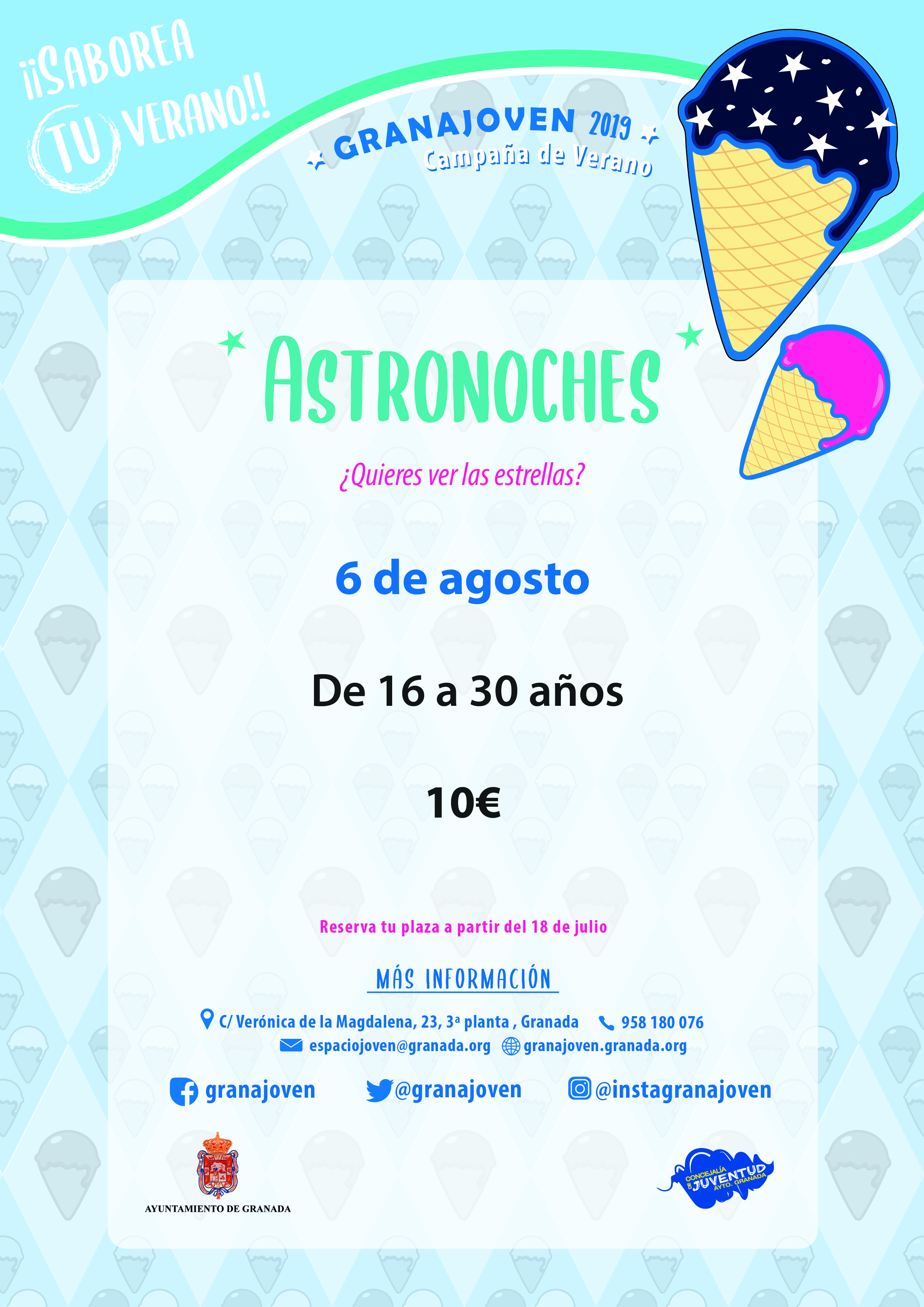 Saborea tu Verano. ASTRONOCHES